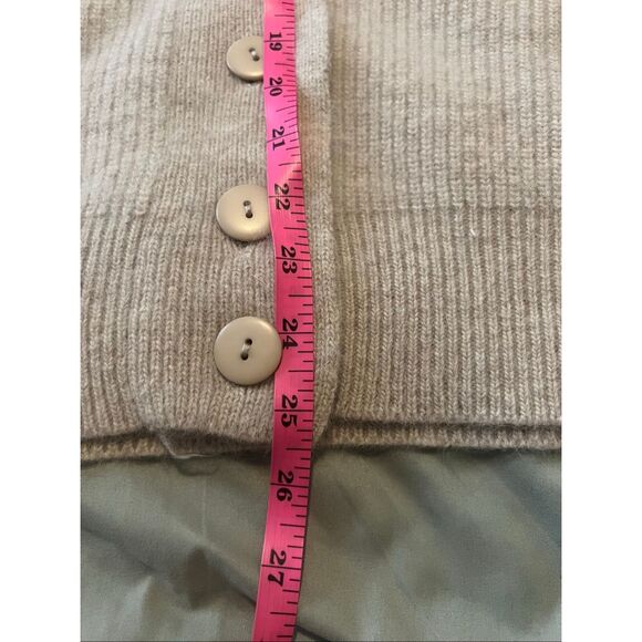 Vintage cream Richard & Co lambs wool with angora rabbit hair blend sweater with - Picture 5 of 5